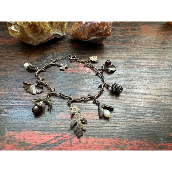 Michael Michaud's Acorn Charm Bracelet - Picture 8 of 8